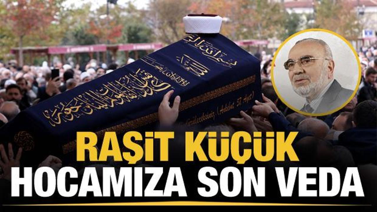 Prof. Dr. Raşit Küçük hocamız Hakk'a yürüdü: Fatih Camii'nde cenaze töreni düzenlendi