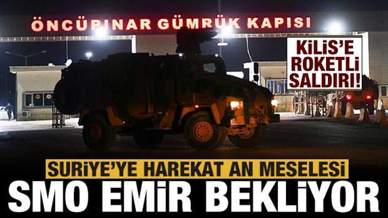 Son dakika: Kilis'e YPG/PKK'lı teröristlerden roketli saldırı!