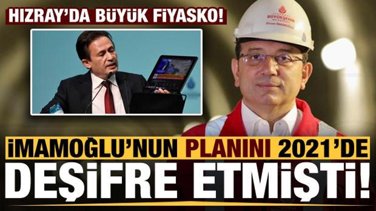 Tuzla Belediye Başkanı Yazıcı, İmamoğlu'nun 'HızRay' planını 2021'de b&ouml;yle deşifre etmişti