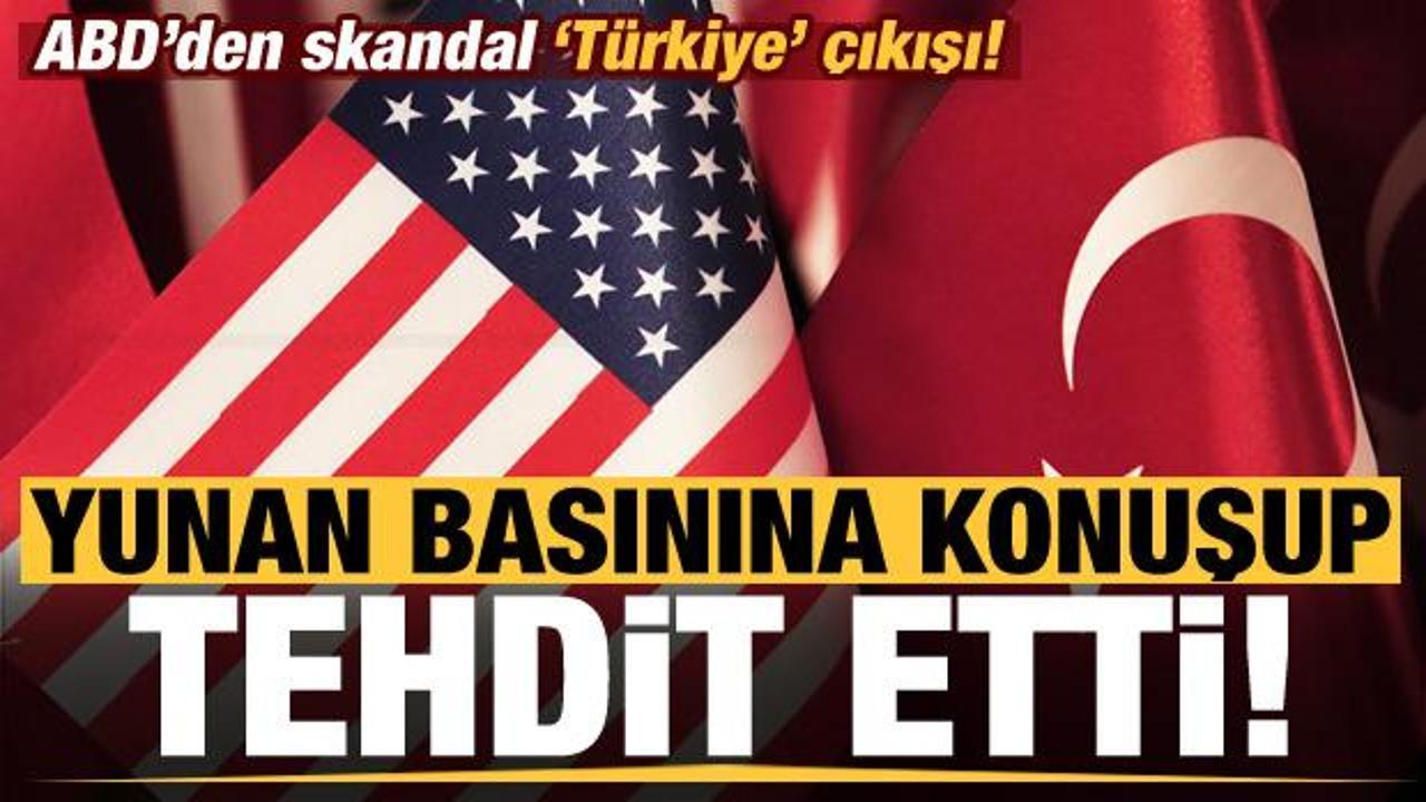 Yunan basınına konuşan ABD Dışişleri Bakanlığı sözcüsü Ned Price, Türkiyeyi tehdit etti!