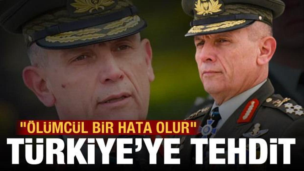 Yunanistan Genelkurmay Başkanı'ndan Türkiye'ye tehdit: Ölümcül bir hata olur