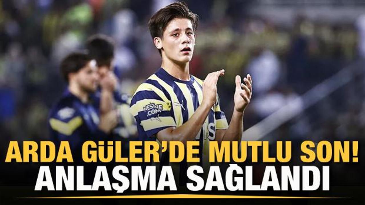 Arda G&uuml;ler'de mutlu son! Anlaşma sağlandı