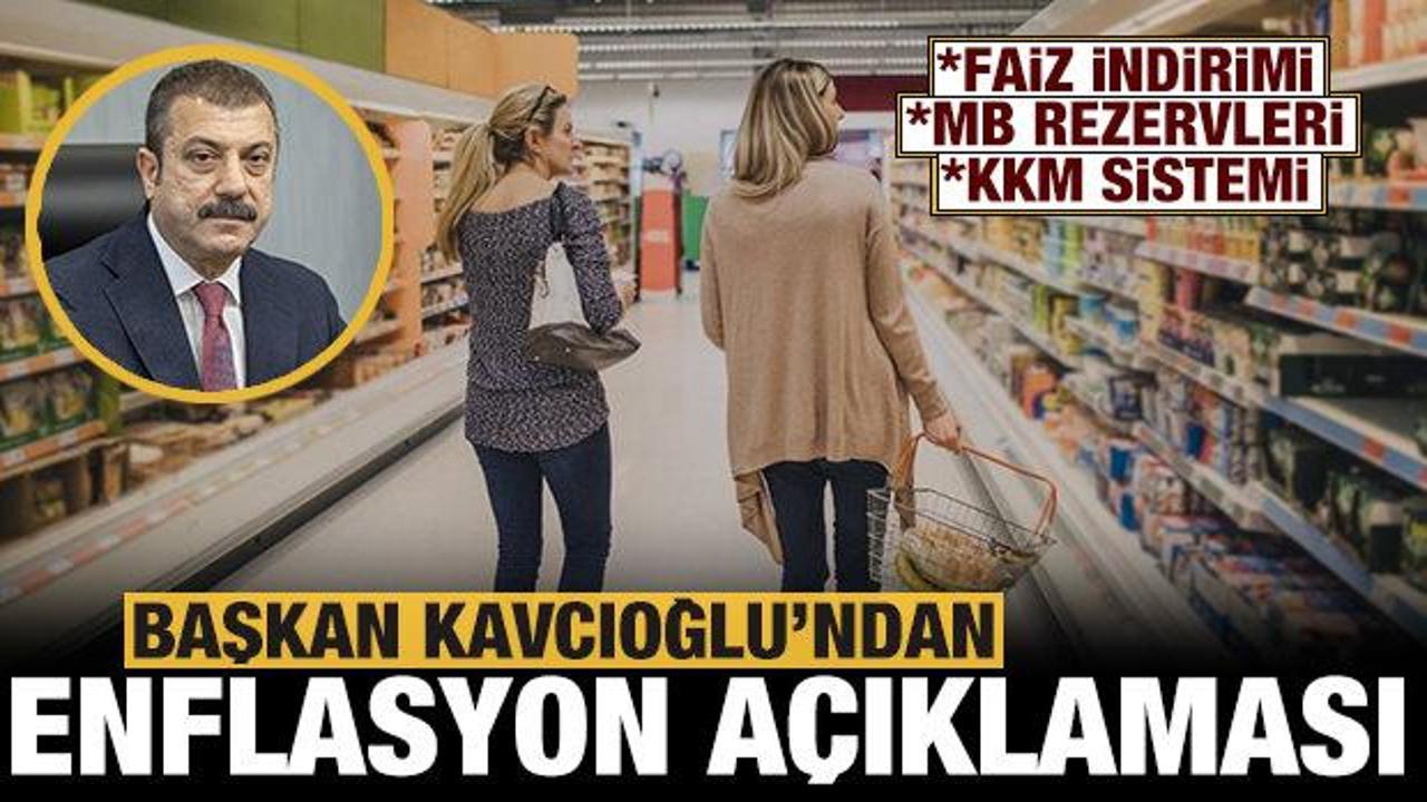 Merkez Bankası Başkanı Kavcıoğlu&rsquo;ndan d&ouml;viz ve enflasyon a&ccedil;ıklaması