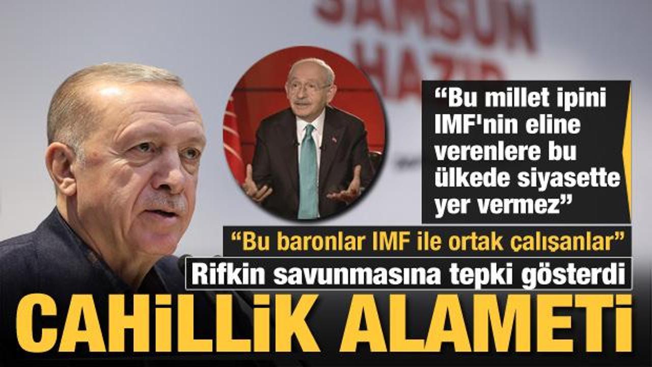 Başkan Erdoğan'dan Kılı&ccedil;daroğlu'na IMF tepkisi: Bu baronlar ortak &ccedil;alışıyor