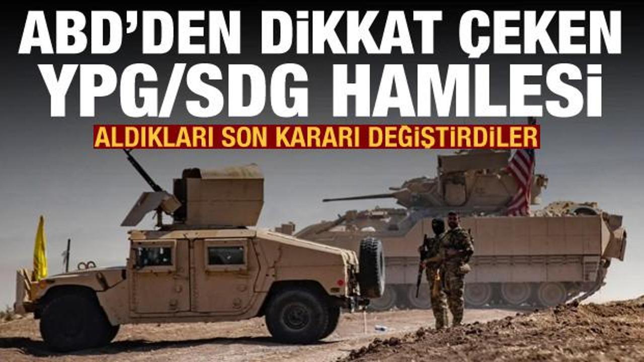 ABD, YPG/SDG'yle ortak operasyonlara yeniden başladı