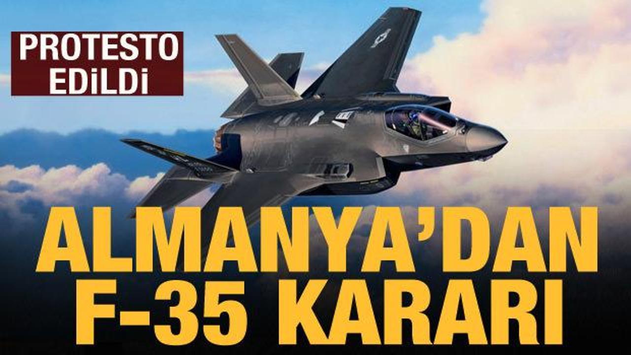 Almanya F-35 tipi savaş u&ccedil;ağı alımı i&ccedil;in s&ouml;zleşme imzaladı