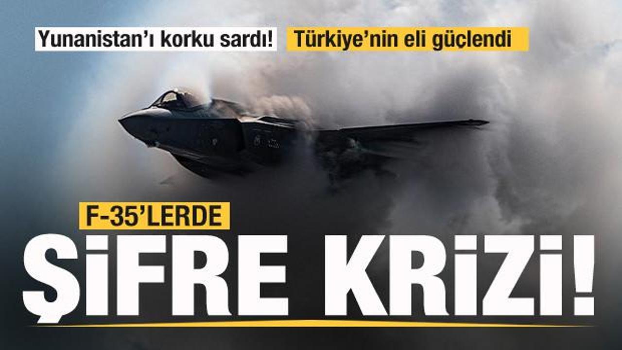 F-35’lerde şifre krizi! Yunanistan'ı korku sardı! Türkiye'nin eli güçlendi