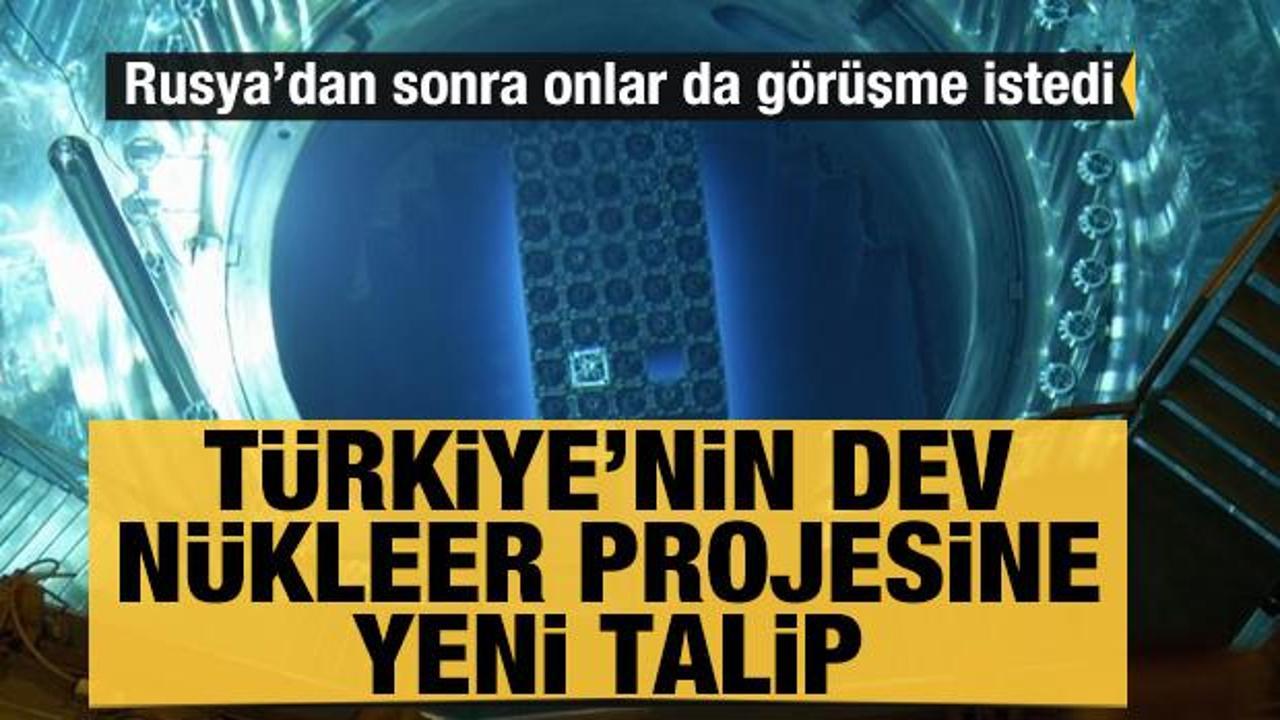 Türkiye'nin dev nükleer projesine yeni talip