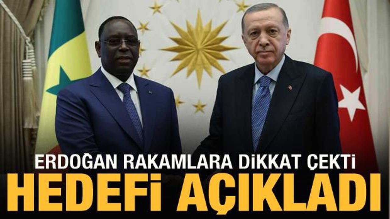  Cumhurbaşkanı Erdoğan ile Senegal Cumhurbaşkanı Sall'dan ortak açıklama