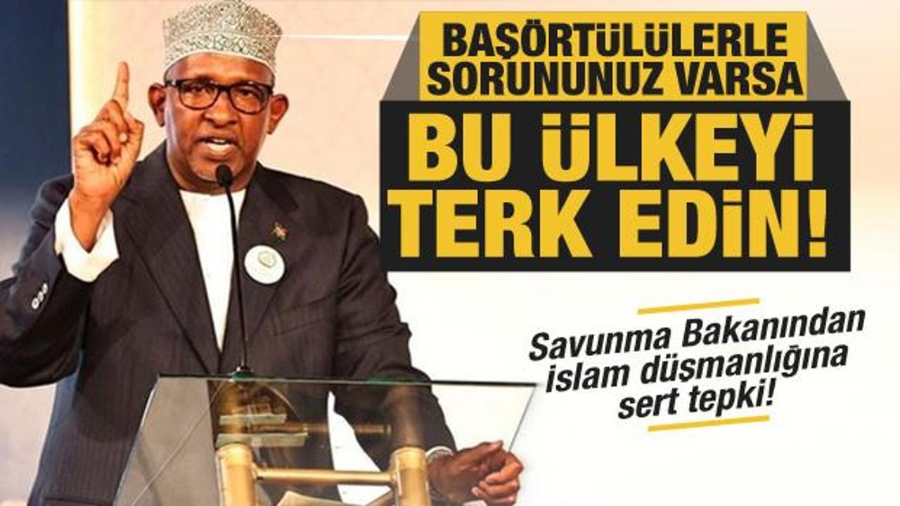 Kenya Savunma Bakanı Aden Duale: Başörtülülere ayrımcılık yapanların ülkede yeri yok