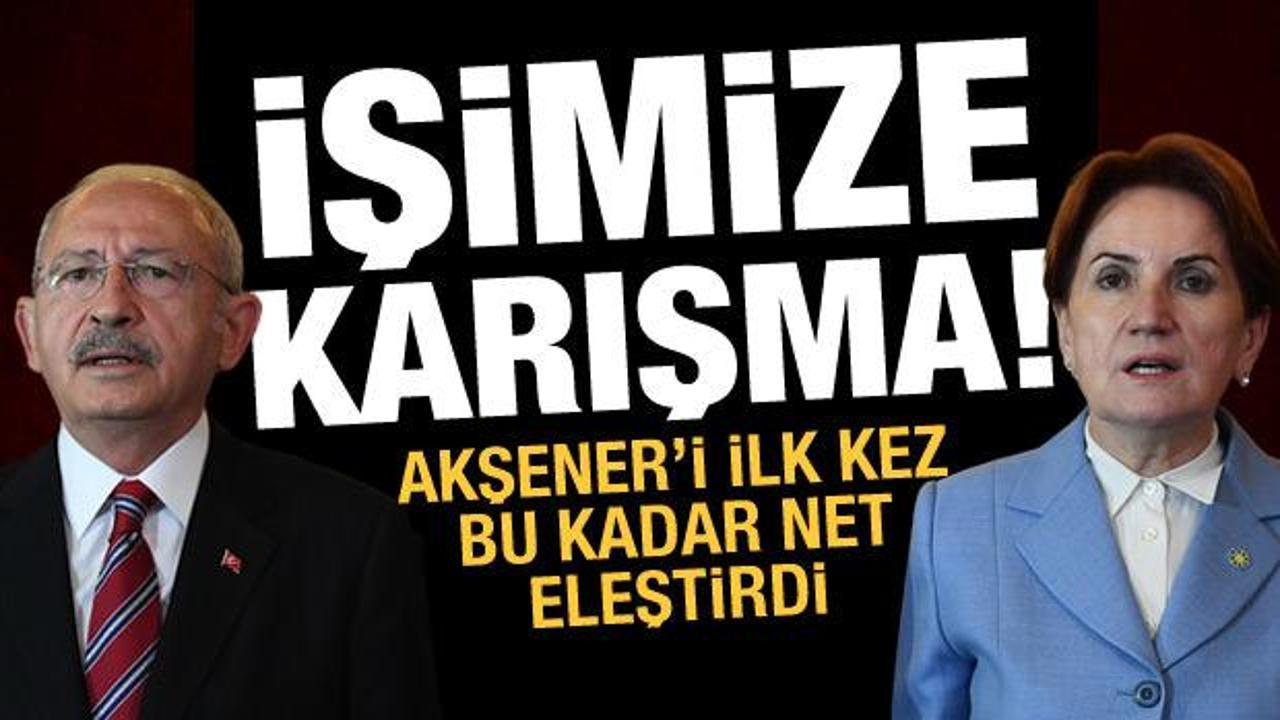 Kılı&ccedil;daroğlu'ndan Akşener'e adaylık uyarısı: İşimize karışmasın