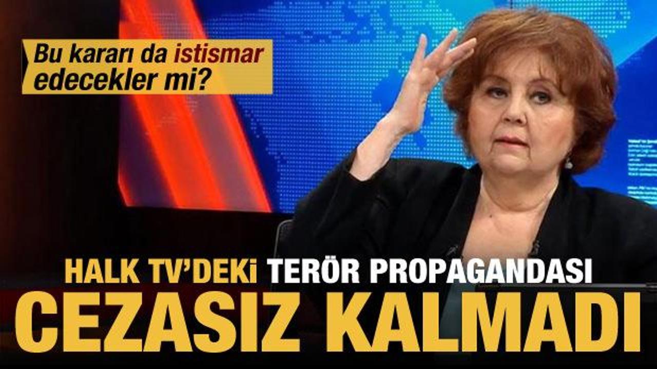 RT&Uuml;K harekete ge&ccedil;ti! Halk TV'deki ter&ouml;r propagandası cezasız kalmadı