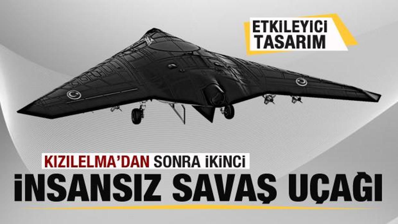 Türkiye'nin ikinci insansız savaş uçağı! İlk görüntüler