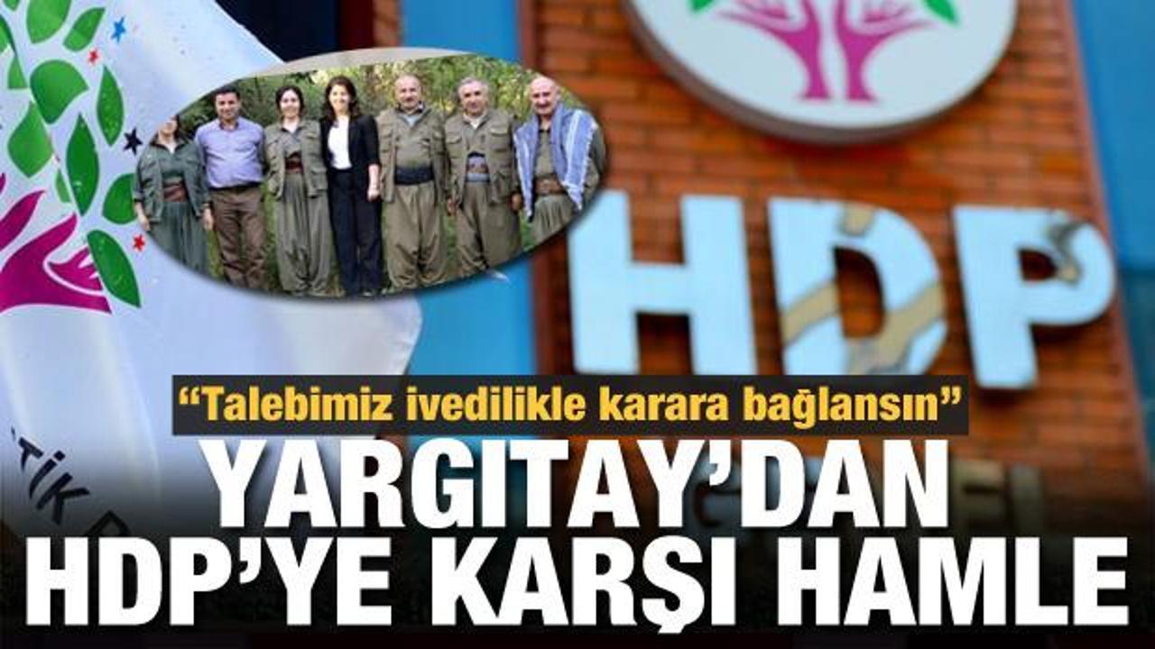 Yargıtay'dan teröre karşı hamle: HDP'nin devlet yardımı alan hesapları bloke edilsin