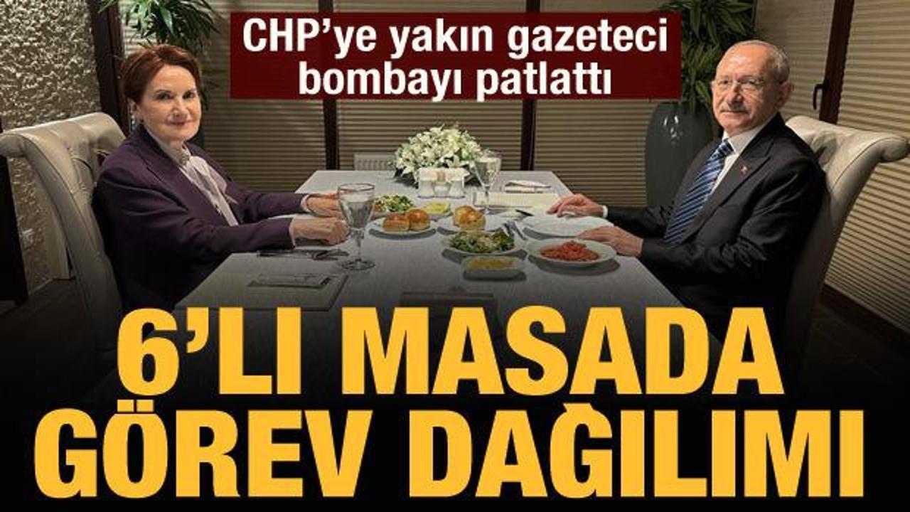 6'lı masada yeni model belirlendi: G&ouml;rev dağılımı yapıldı 