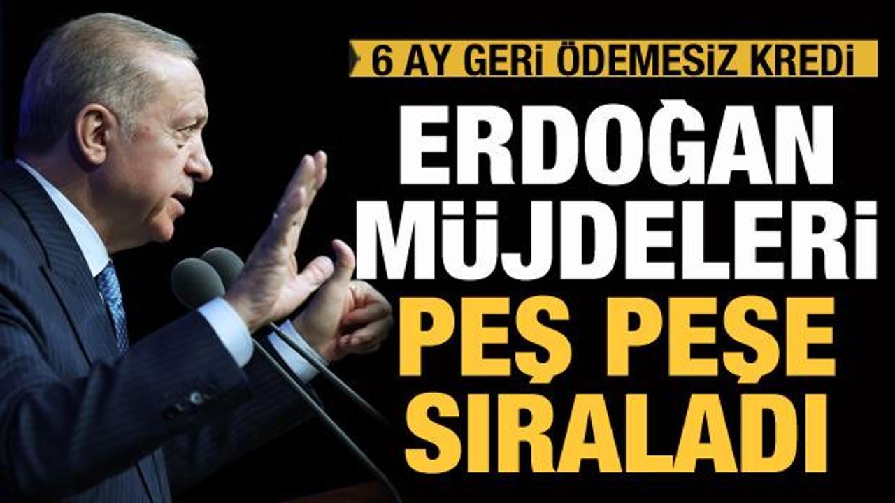 Cumhurbaşkanı Erdoğan müjdeleri sıraları: Teknolojiye 4 milyarlık destek