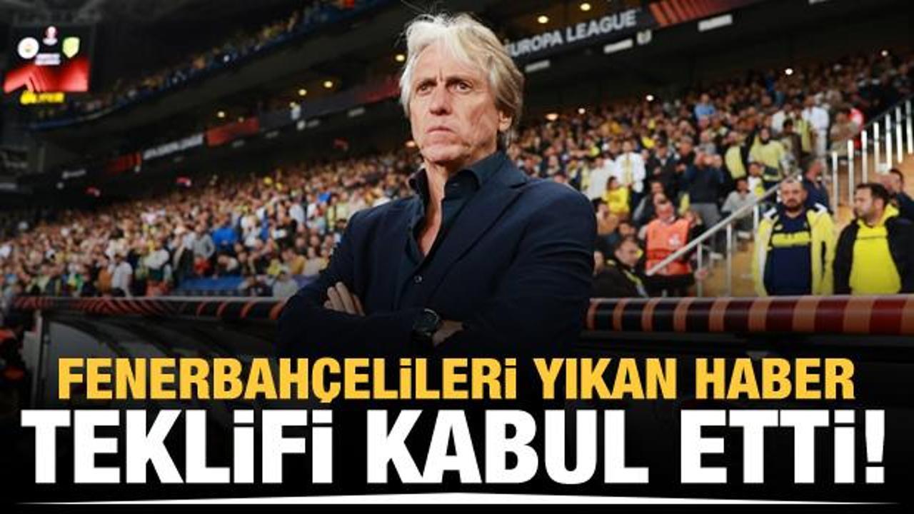 Fenerbah&ccedil;elileri yıkan haber! Jesus teklifi kabul etti