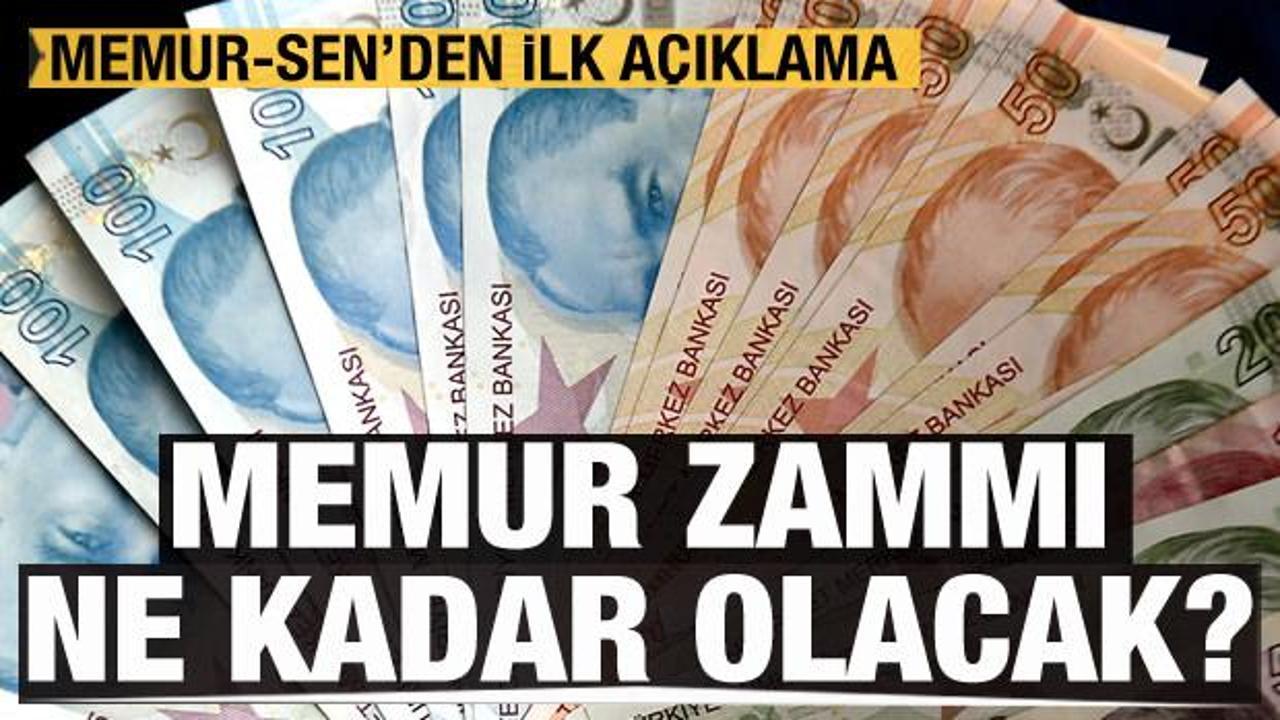 Memur-Sen Başkanı Yalçın'dan memur maaşına zam açıklaması