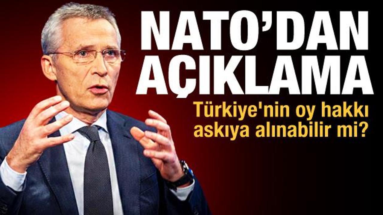NATO'dan İsveç ve Finlandiya açıklaması: Türkiye'nin oy hakkı askıya alınabilir mi?
