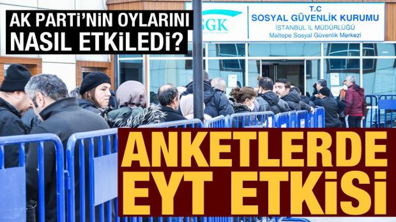 Anketlerde EYT etkisi: AK Parti'nin oylarını nasıl etkiledi?