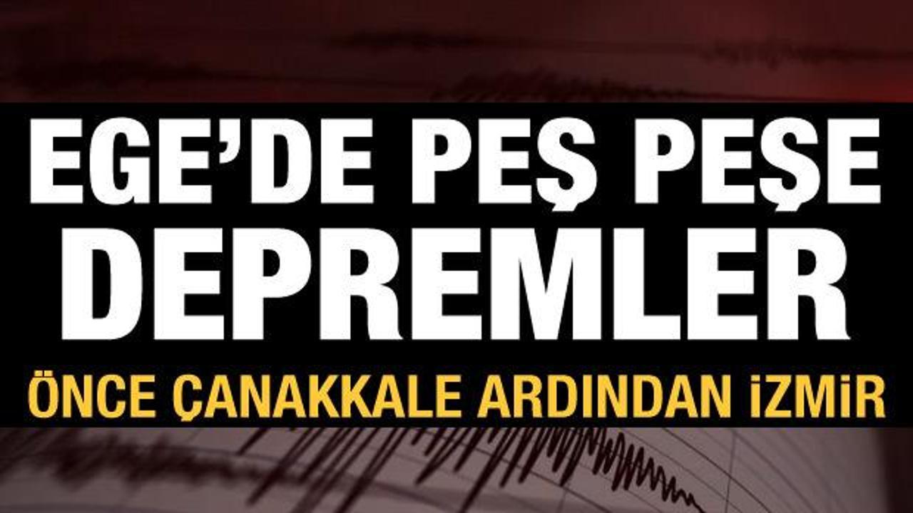 &Ccedil;anakkale'de 4.8 b&uuml;y&uuml;kl&uuml;ğ&uuml;nde deprem! İzmir ve &ccedil;evresinde de hissedildi