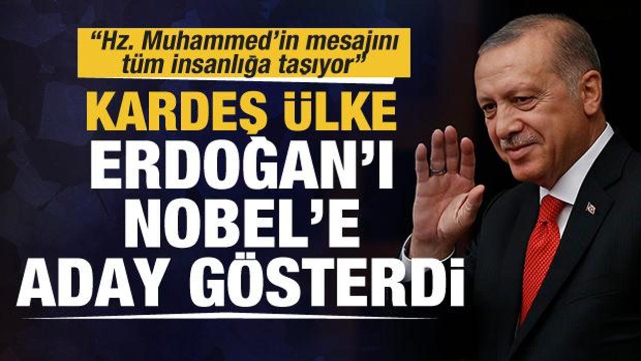 Kardeş ülke Pakistan, Erdoğan'ı Nobel'e aday gösterdi