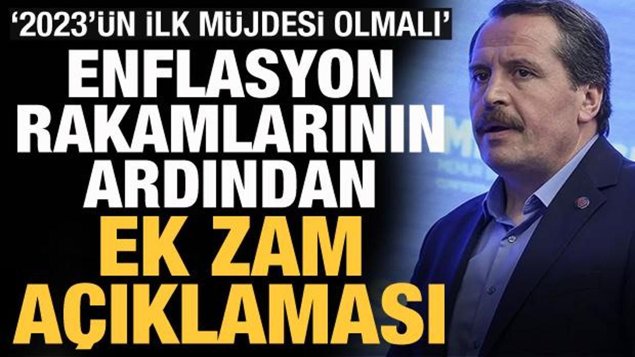 Memur-Sen Başkanı Yal&ccedil;ın'dan ek zam a&ccedil;ıklaması