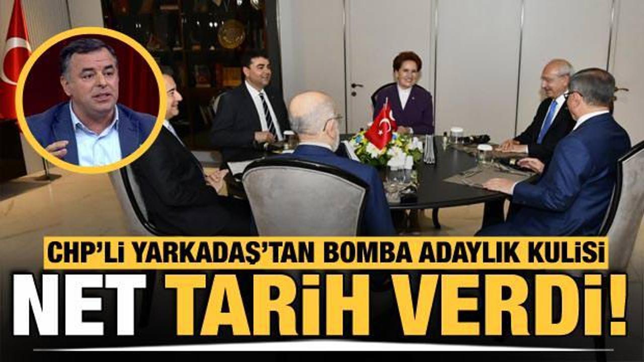 Yarkadaş'tan bomba Cumhurbaşkanı adaylığı kulisi! 1 Mart'a kadar adaylığını a&ccedil;ıklayacak