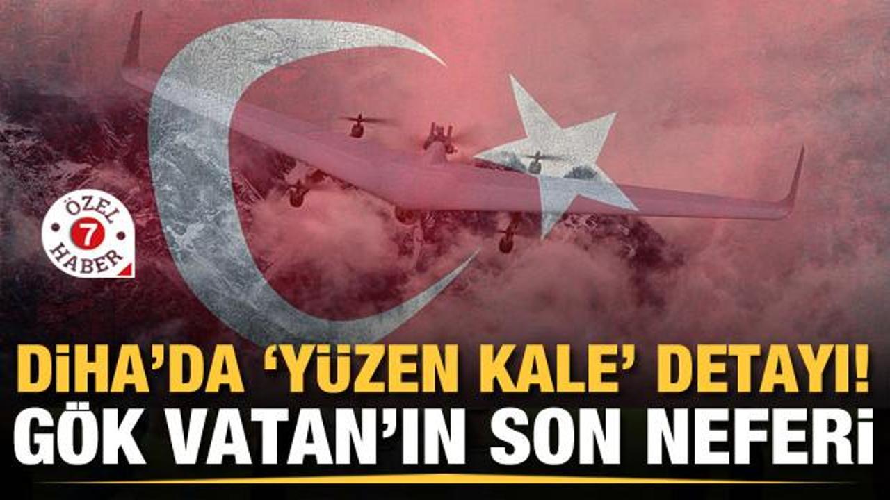G&ouml;k Vatan'ın neferlerine DİHA da katıldı! Semalar T&uuml;rkiye'den sorulur