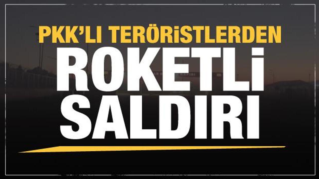 PKK/YPG'li teröristlerden Kilis'e roketli saldırı!