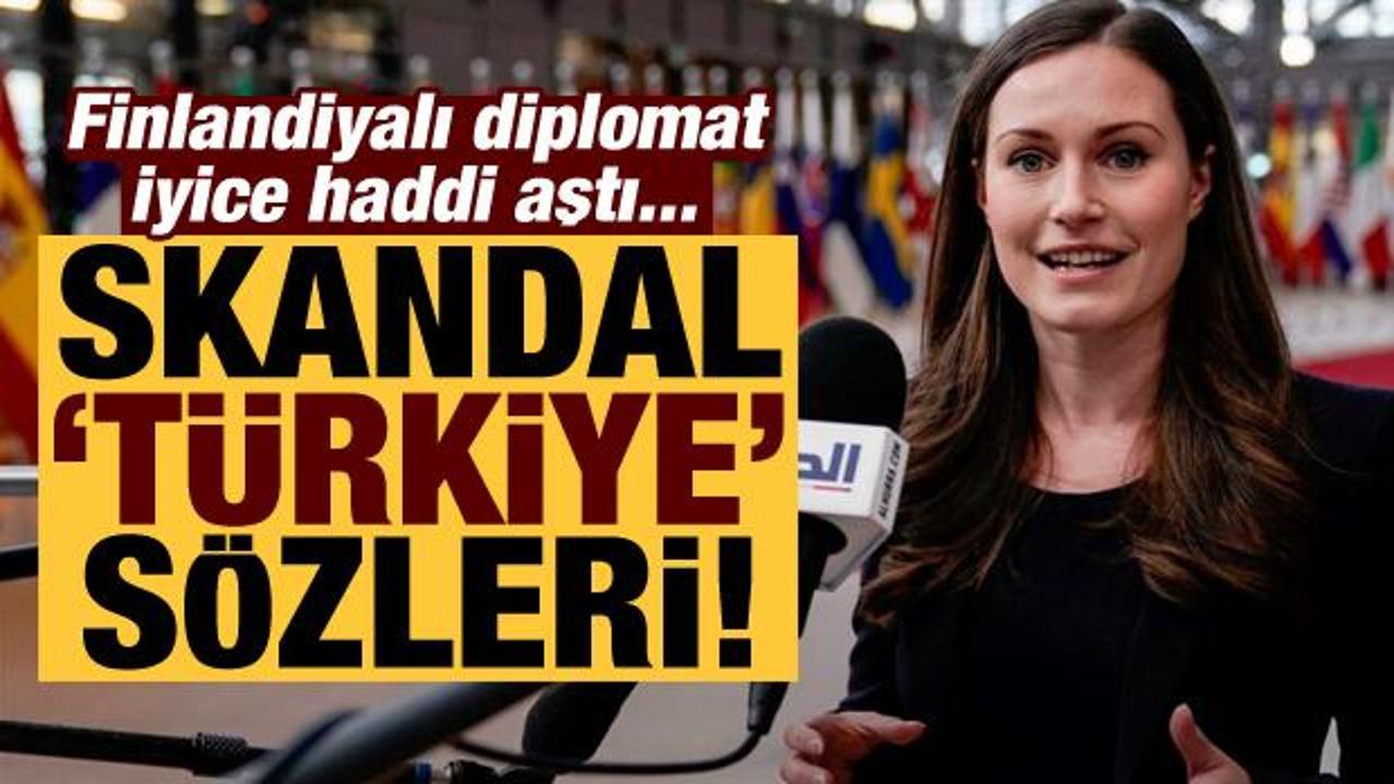 Skandallar bitmek bilmiyor! Finlandiyalı dilomattan haddi aşan 'Türkiye' açıklaması