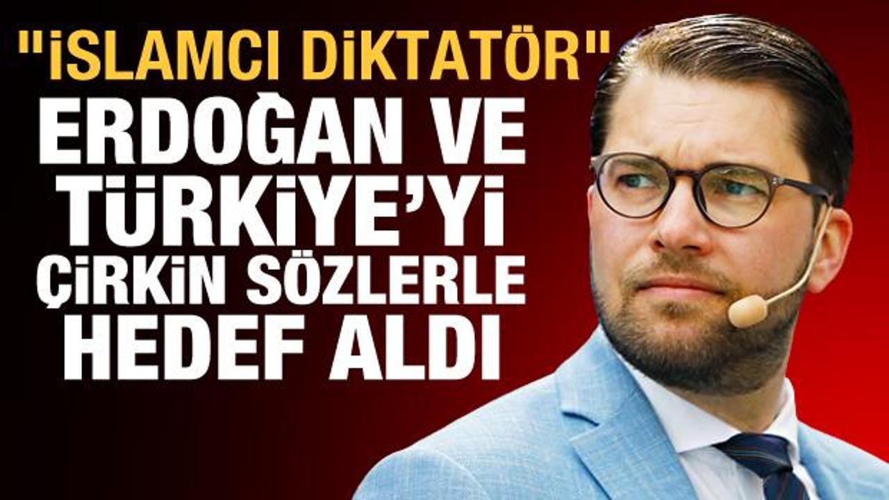 İsveçli siyasetçi, Erdoğan'ı çirkin sözlerle hedef aldı: İslamcı diktatör