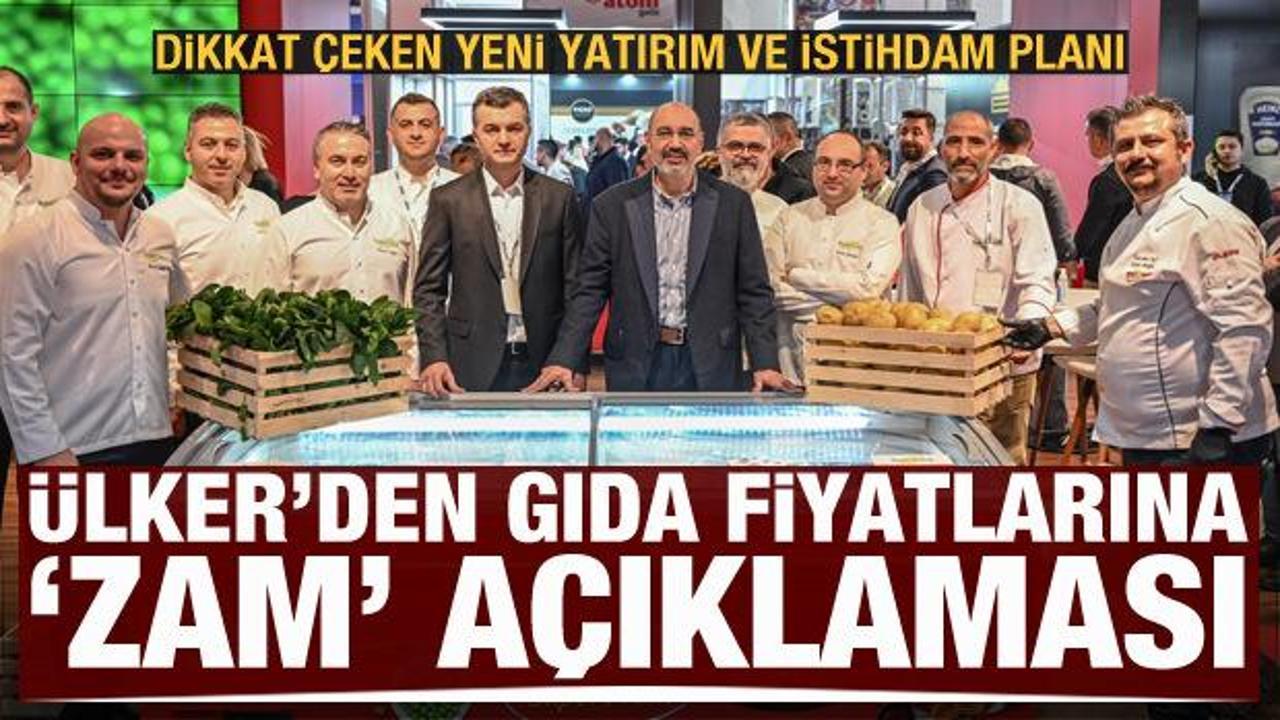 &Uuml;lker&rsquo;den gıda fiyatlarına &lsquo;zam&rsquo; a&ccedil;ıklaması: Gıda enflasyonu beklemiyoruz