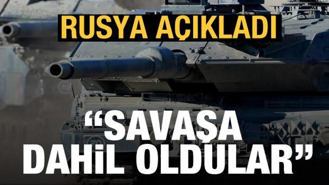 Kremlin'den tank sevkiyatına dair son dakika açıklaması: Savaşa dahil oldular