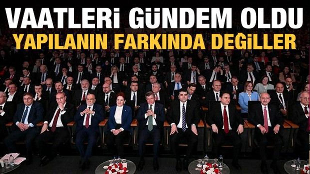 6'lı masanın mutabakat metnindeki vaatlerini AK Parti tek tek hayata geçirmiş