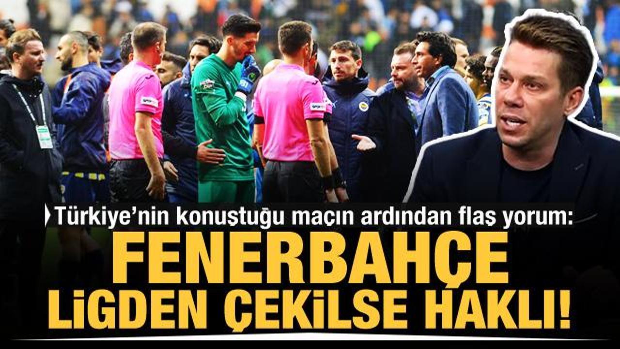 Ali Palabıyık için çok sert sözler! "Fenerbahçe ligden çekilse haklı"