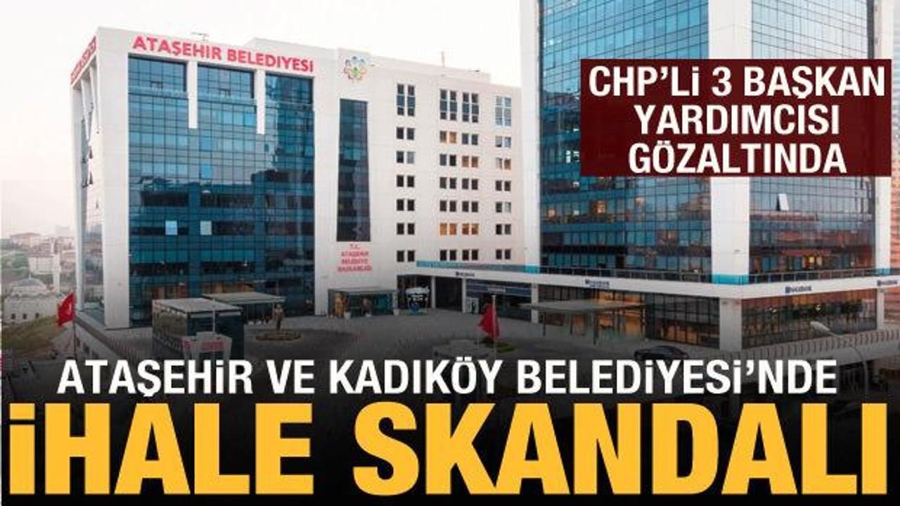 Ataşehir Belediyesi'ne soruşturma: 28 şüpheli gözaltında!