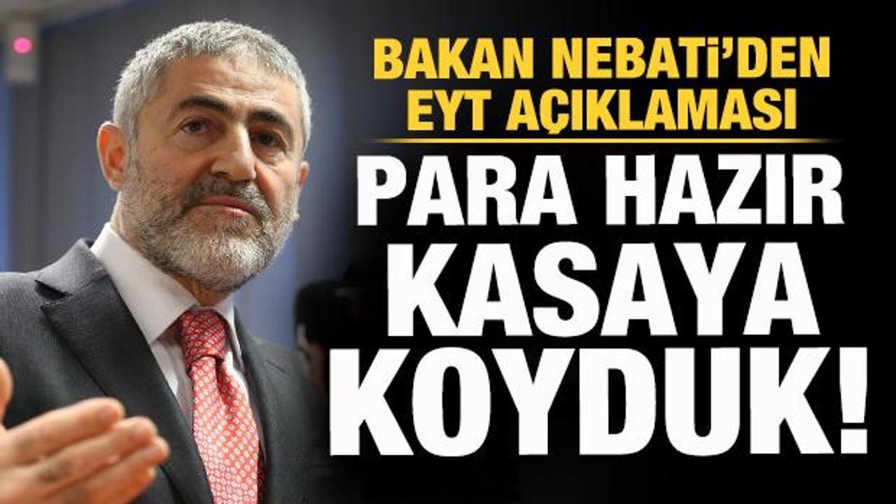Bakan Nebati EYT&rsquo;nin b&uuml;t&ccedil;eye y&uuml;k&uuml;n&uuml; a&ccedil;ıkladı: Bu yıl i&ccedil;in maliyet 255 milyar lira