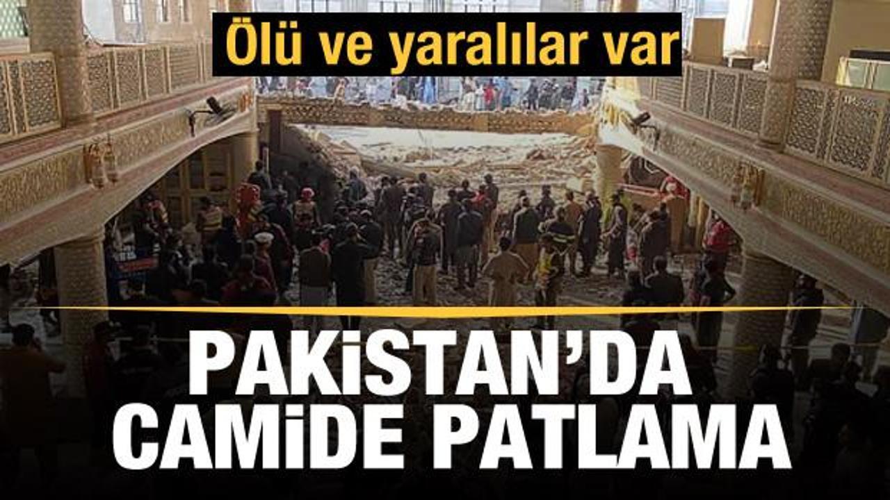Pakistan'da camide patlama: Ölü ve yaralılar var