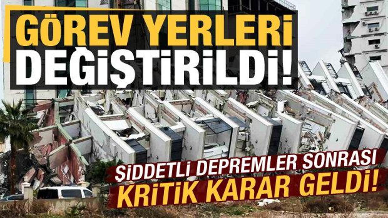 Son dakika: Kritik karar geldi, valilerin görev yerleri değiştirildi!