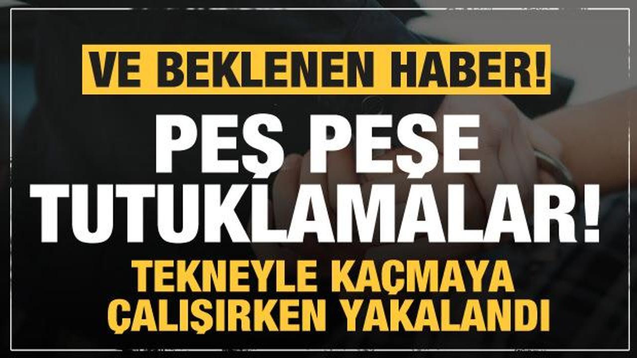 Deprem sonrası d&uuml;ğmeye basıldı! Tekneyle ka&ccedil;arken yakalandı
