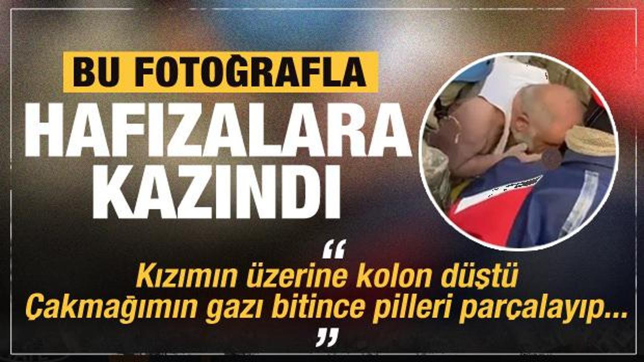 Enkazdan ağzında sigarayla &ccedil;ıkarılan Soner amca o anları anlattı