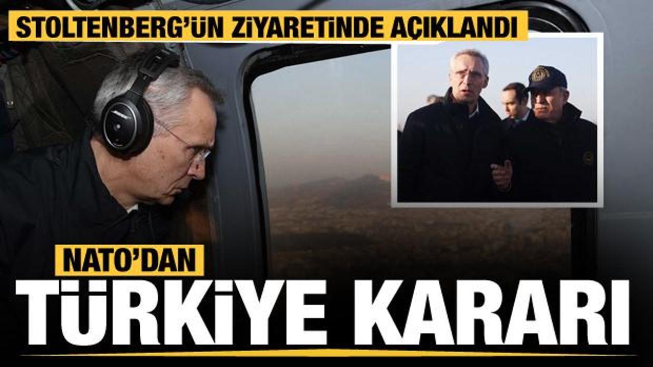 NATO'dan T&uuml;rkiye kararı...  Stoltenberg ile g&ouml;r&uuml;şen Bakan Akar duyurdu