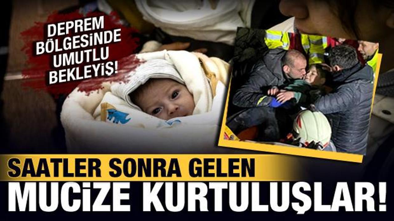 Son Dakika... 228. saatte mucize: Bir kadın ve iki &ccedil;ocuk sağ &ccedil;ıktı