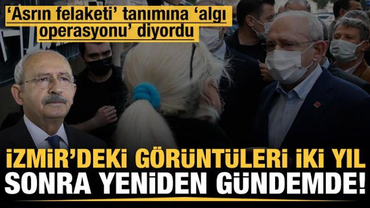 'Asrın felaketi' tanımına 'Operasyon' diyen Kılı&ccedil;daroğlu, yağmura 'Tam bir afet' demişti