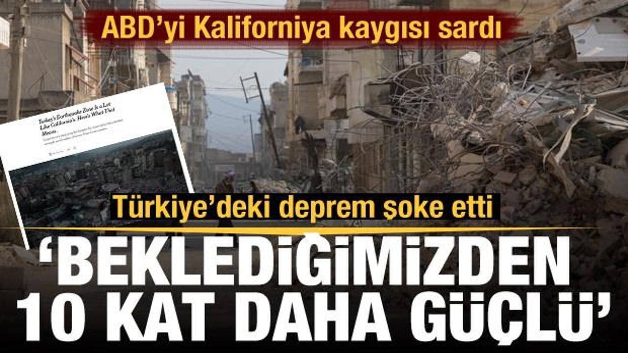 ABD'li uzman Türkiye'deki depremi böyle yorumladı: Beklediğimizden 10 kat daha güçlü