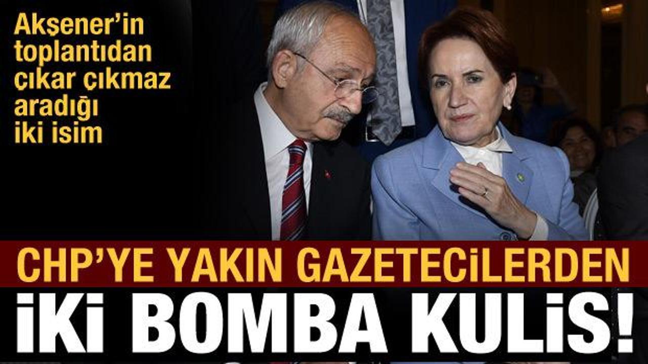 Adaylıkta kırılma anı: Kılı&ccedil;daroğlu ile Akşener restleşti, araya diğer liderler girdi