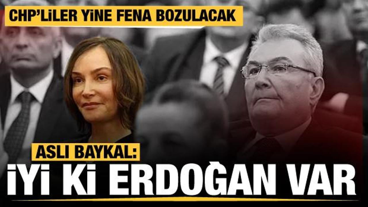 Aslı Baykal: İyi ki Erdoğan var
