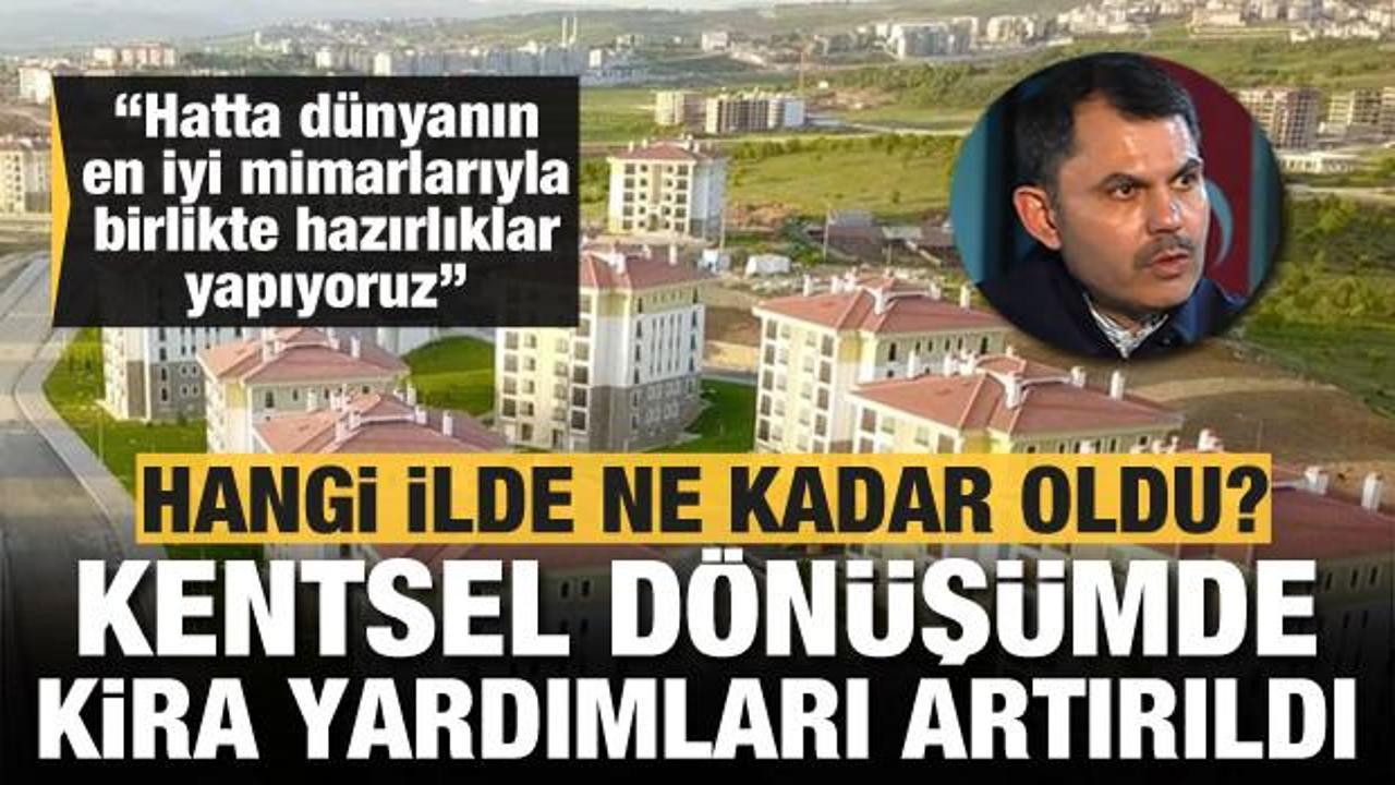 Kira yardımı artırıldı! Bakan Kurum deprem b&ouml;lgesinin ihyasıyla ilgili s&uuml;reci anlattı
