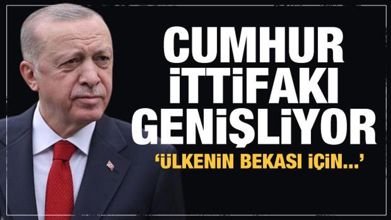 Cumhur İttifakına iki parti daha katılıyor! Erdoğan'a destek verecekler!